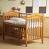 ベビーベッド　ALICE アリス　ライトブラウン