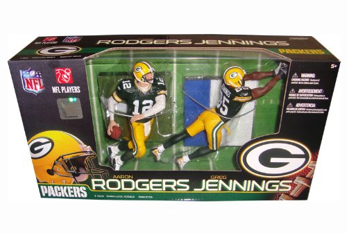 McFarlane NFL 2-Pack Aaron Rodgers & Greg Jennings - Green Bay Packers