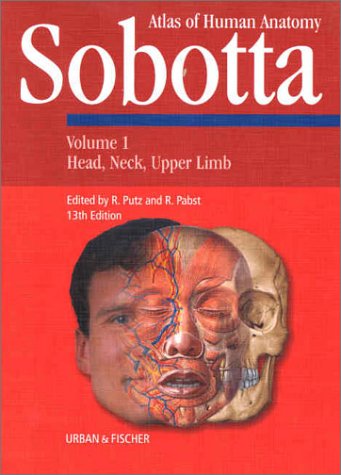 Sobotta Atlas of Human Anatomy: English Text with English Nomenclature (Vol 1 and 2)