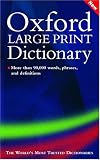 Oxford Large Print Dictionary