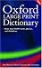 Oxford Large Print Dictionary