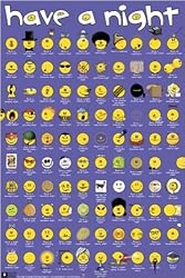 Smileys - Poster (Have A Night) (Size: 24" x 36")