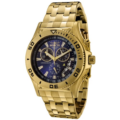 Invicta Men's 6858 II Collection Chronograph 18k Gold-Plated Watch