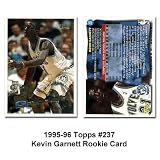 Topps Minnesota Timberwolves 1995-96 Kevin Garnett Rookie Card