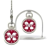 Mississippi State Bulldogs Stainless Steel Pocket Watch