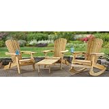 Folding Adirondack Chair with Footrest