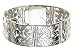 Sterling Silver Hana Design Bracelet by Zina
