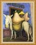"Las Ilusiones" by Diego Rivera - Framed Artwork