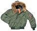 Alpha® Hooded MA - 1 Flight Jacket