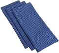DII Heavyweight Kitchen Towel, Blueberry, Set of 3