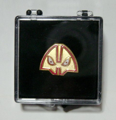 マーミット スーパーアクションヒーローズ レインボーマン 全種購入特典　死ね死ね団 ピンバッジ