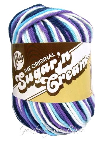 Lily Sugar 'n Cream Yarn Ombre (02135) Moondance