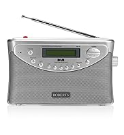 Roberts RD-45 FM RDS/DAB Portable Digital Radio in Silver
