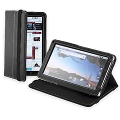 Cover-Up "Version Stand" Ledertasche mit Mehrfachansicht f�r Viewsonic ViewPad 7 Tablet in Schwarz
