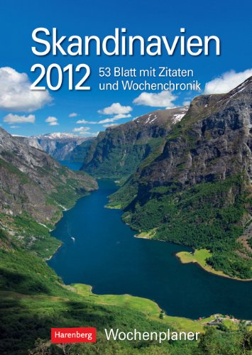 Skandinavien 2012: Harenberg Wochenplaner. 53 Blatt mit Zitaten und Wochenchronik: Alle Infos bei Amazon