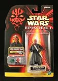 DARTH MAUL * JEDI DUEL * WITH DOUBLE-BLADED LIGHTSABER Star Wars Episode 1 Action Figure & COMMTECH CHIP