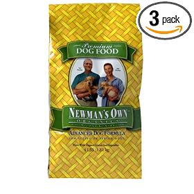 Newman's Own®Organics Advanced Dog Formula, 4 Pound Bags (Pack of 3)