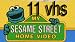 sesame street set 11 vhs: Sesame Street - Telling the Truth, Sesame Street Bedtime Stories and Songs, Sesame Street - Let's Make Music, Sesame Street - We All Sing Together, Sesame Street - Elmocize, Elmo's World - Springtime Fun, elmo's world singing drawing & more. Elmo's World - The Great Outdoors 2003 , Elmo's World - Wake Up with Elmo , Elmo's World - Head to Toe With Elmo, sesame street let's eat funny food songs