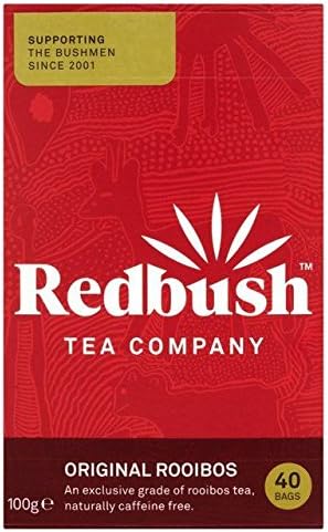 Redbush Tea Bags 40 per pack - Pack of 2