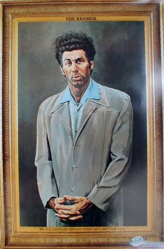 Kramer Television Art Poster Print, 24x36
