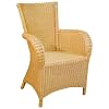 Hansen Rattan 3663/F610 Rattan-Sessel ohne Polster B 58 T 71 H 95 SH 42 cm, honig gebeizt