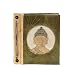 All Natural Handmade Journal/Scrapbook - Buddha with Butterfly Leaf Design
