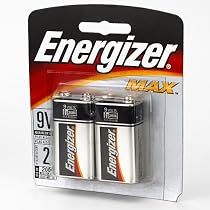 Energizer Max 9V Batteries - 2 pk.