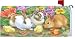 Mailbox Makeover Decorative Easter By Custom Decor 18x21 Chick And Bunnies