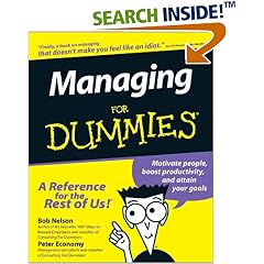 Managing For Dummies�
