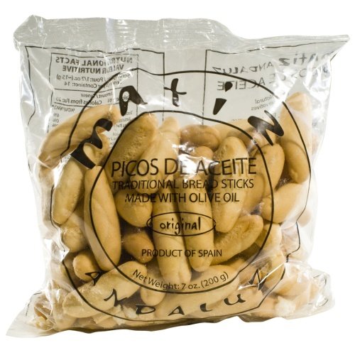 Traditional Spanish Picos de Aceite Traditional (Mini breadsticks) by Gourmet Food Store