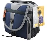 ICon NTV40-GRY Small Imaging Camcorder Gadget Bag (Grey/Blue)