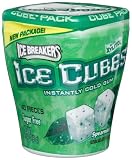 Ice Breakers Ice Cubes Spearmint, 40-Count Cube Packs (Pack of 8)