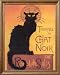 Chat Noir Black Cat Vintage Poster Ad Picture Framed Art Print