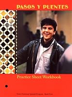 Pasos Y Puentes: Practice Sheet Workbook