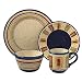 Pfaltzgraff Sedona 4-Piece Dinnerware Place Setting, Service for 1