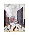 Industrial Scene, 1953 Art Poster Print by Laurence Stephen Lowry, 16x20