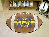 University of Michigan Wolverines Football Floor Rug