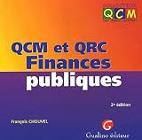 QCM et QRC Finances publiques. 3�me �dition