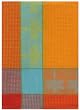 Waffle Weave 100% Cotton Dragonfly Orange Dishtowel 18" X 28" Set / 6