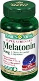 Nature's Bounty Melatonin 5mg, 60 Softgels (Pack of 3)