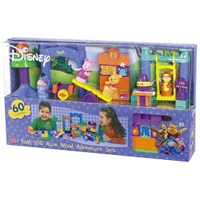 Disney Pooh 100 Acre Wood Adventure Set Bloks