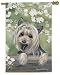 terrier1  - Yorkshire Terrier Yorkie Art House Flag