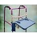 Fold Away Walker Tray - Grey Color - 16"W x 11.75"D - Each
