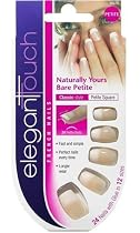 Elegant Touch Classic French Artificial Nails Naturally Yours Bare Petite