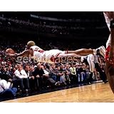 Dennis Rodman Autographed Chicago Bulls Dive For Loose Ball Horizontal 16x20 Photograph - NBA Photos