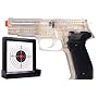 SoftAir Sig Sauer P226 Spring Powered Airsoft Pistol with Target