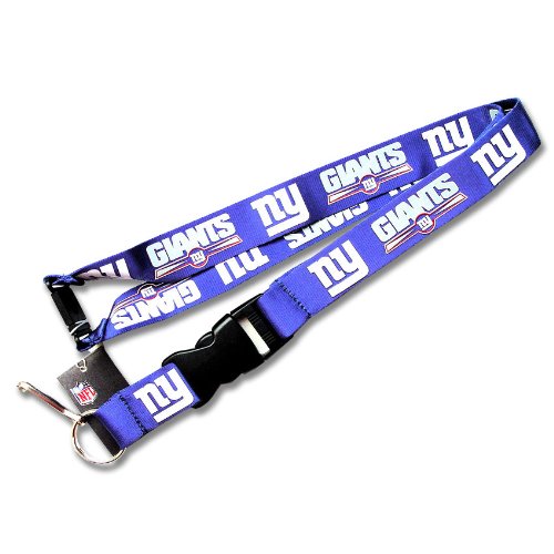 New York Giants Lanyard Keychain Id Ticket