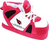 Comfy Feet Men's Arizona Cardinals 01 Indoor Slippers,Red/White,XL M US