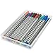 Comix Baoke D281 Office Colored Pen Point Gel Ink Pen ,Set of 20 Assorted Colors (20)