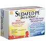 Sudafed PE Day & Night Nasal Decongestion, 18-Count Tablets for Daytime & 12-Ultratab Tablets for Nighttime (Pack of 3)